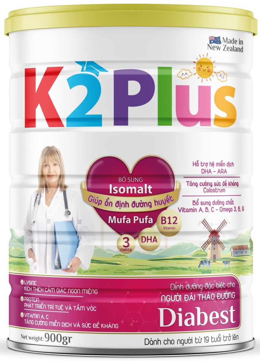 K2 Plus Diabest - Dược Phẩm Hà Nội Milk