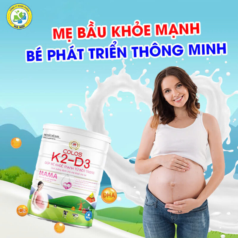 mẹ bầu khỏe mạnh, bé phát triển thông minh